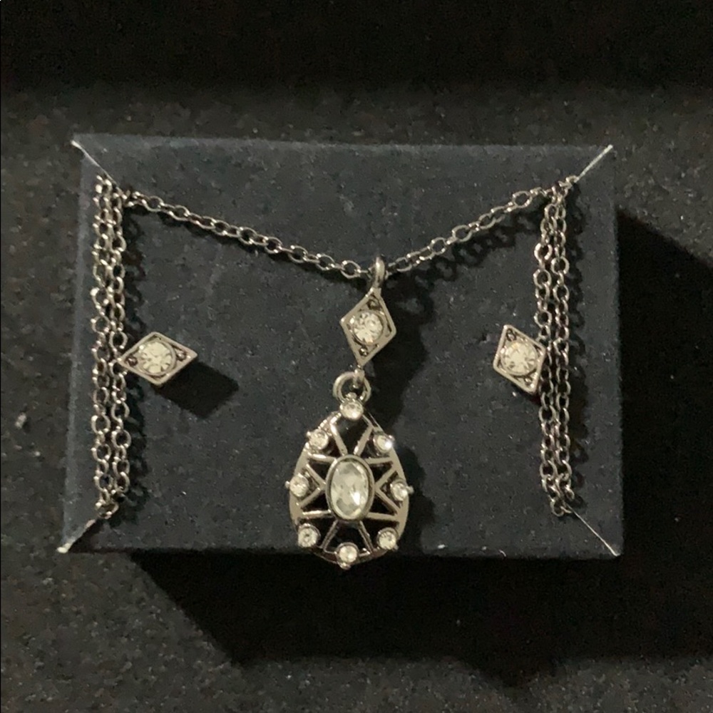 Midnight lux necklace set